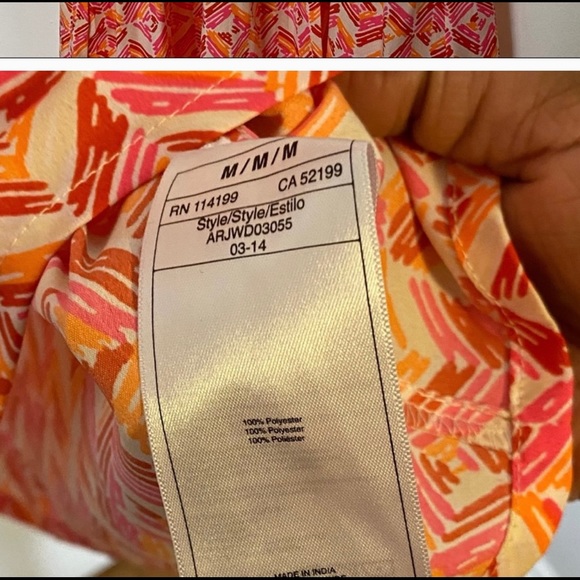 Roxy Shore Thing Mini Dress Spicy Orange - Picture 7 of 8